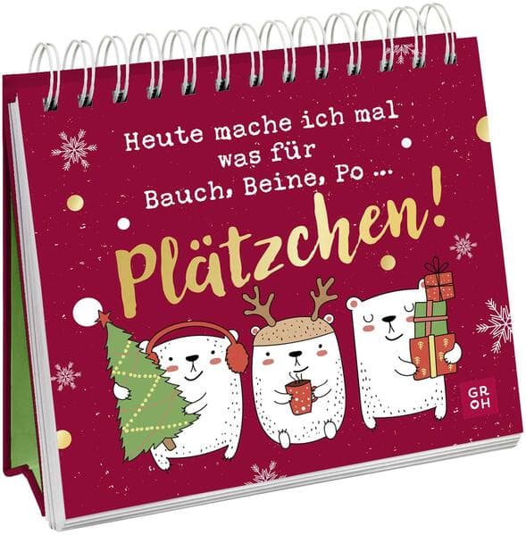 Heute mache ich mal was für Bauch, Beine, Po ... Plätzchen!