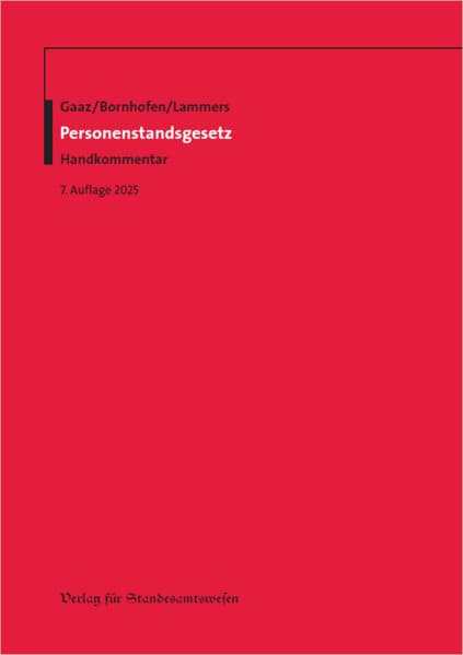 Personenstandsgesetz