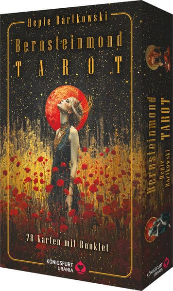 Bernsteinmond Tarot - 78 Tarotkarten und 80-seitiges Booklet