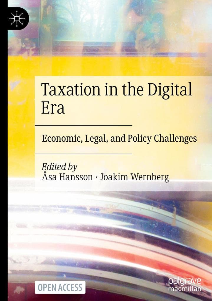 Taxation in the Digital Era