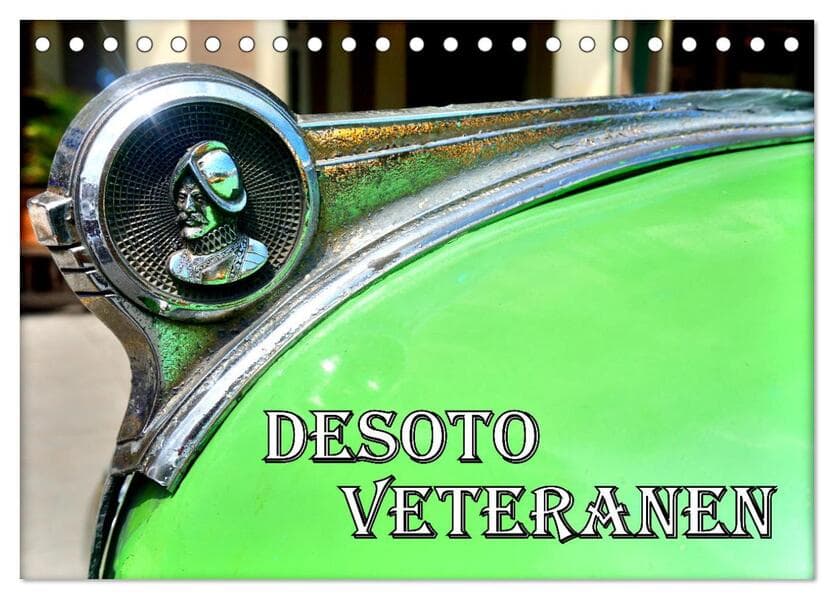 DESOTO VETERANEN (Tischkalender 2026 DIN A5 quer), CALVENDO Monatskalender