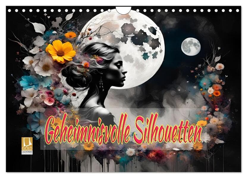 Geheimnisvolle Silhouetten (Wandkalender 2026 DIN A4 quer), CALVENDO Monatskalender