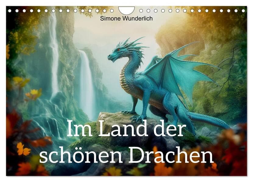 Im Land der schönen Drachen (Wandkalender 2026 DIN A4 quer), CALVENDO Monatskalender