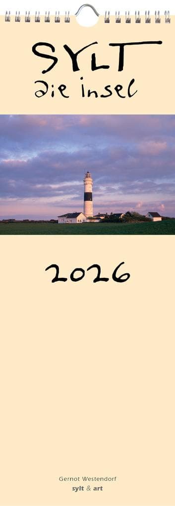 Sylt-die Insel 2026 Streifenkalender