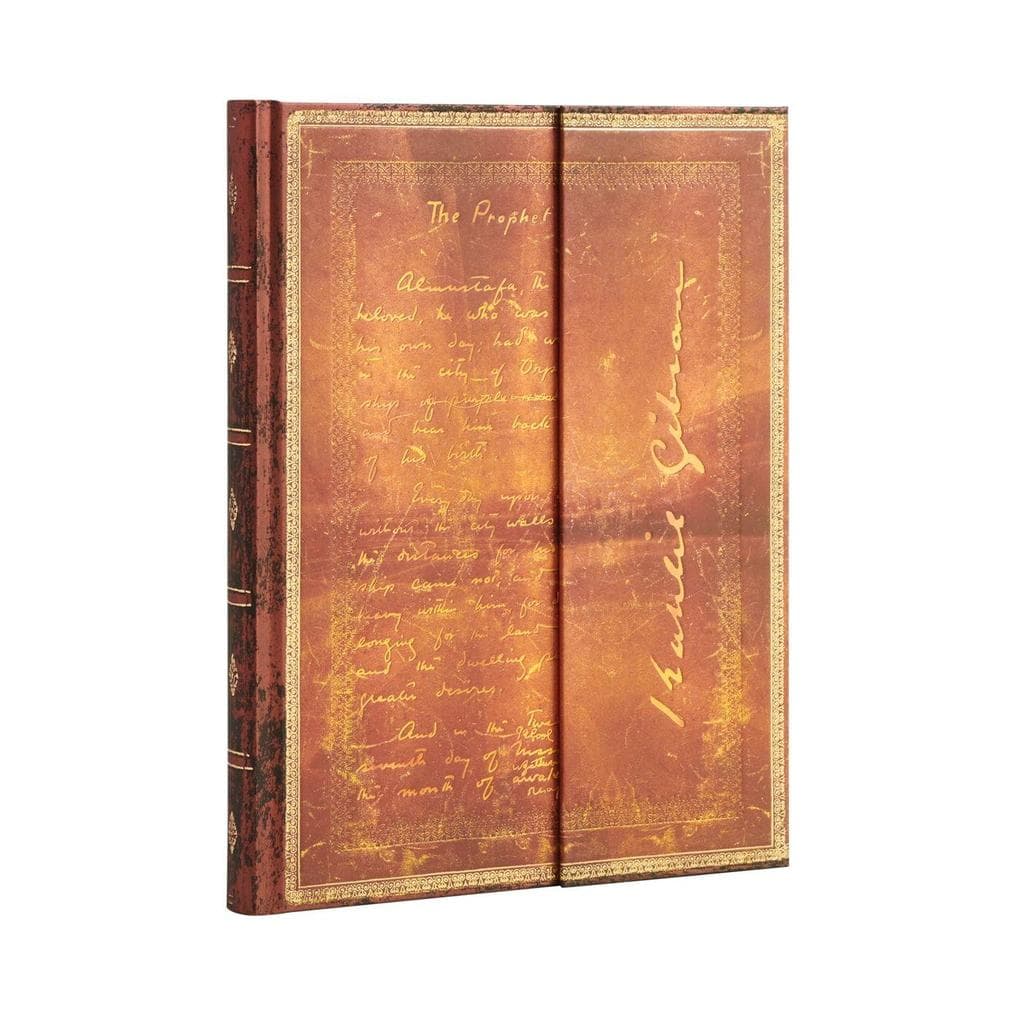 Hardcover Notizbuch Kahlil Gibran, Der Prophet Ultra Liniert