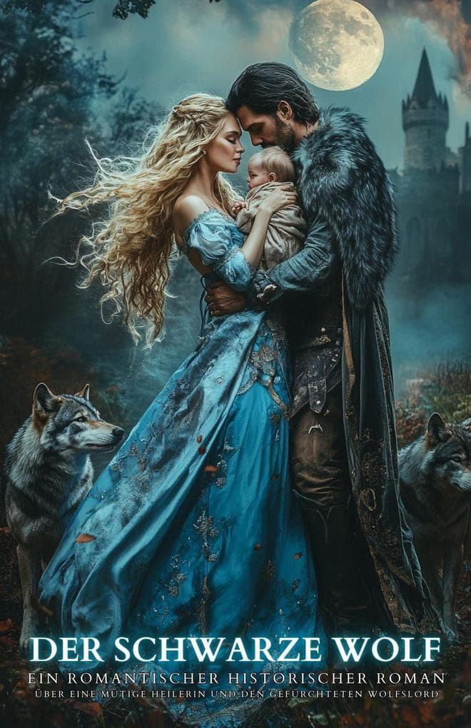 Der Schwarze Wolf: Ein romantischer historischer Roman über eine mutige Heilerin und den gefürchteten Wolfslord