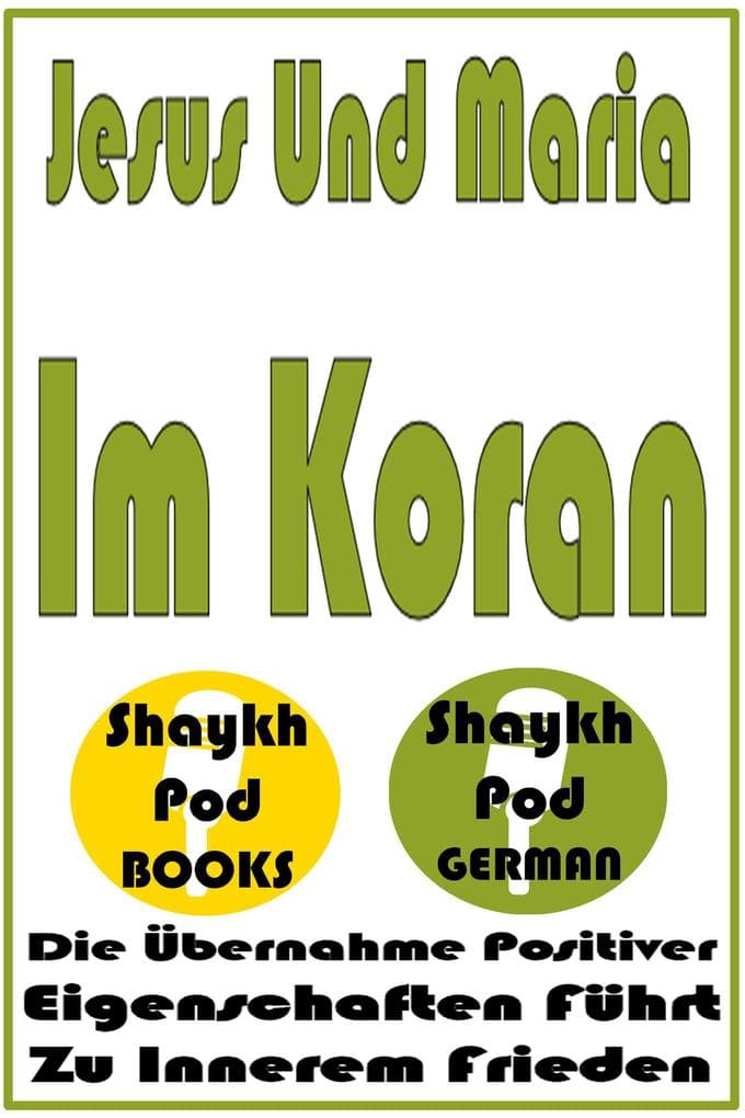 Jesus Und Maria Im Koran