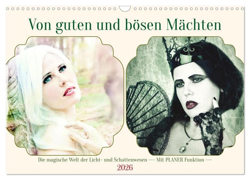 Von guten und bösen Mächten (Wandkalender 2026 DIN A3 quer), CALVENDO Monatskalender