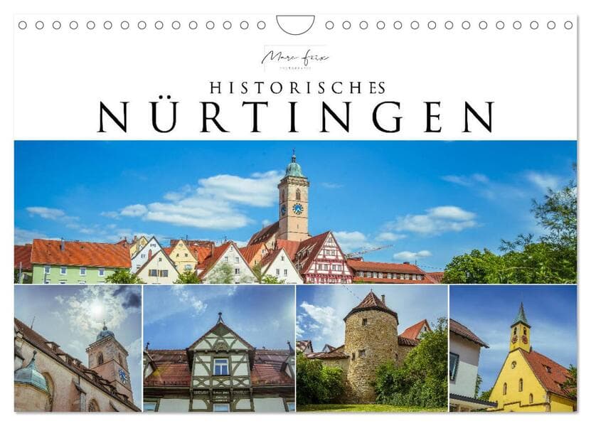 Historisches Nürtingen 2026 (Wandkalender 2026 DIN A4 quer), CALVENDO Monatskalender
