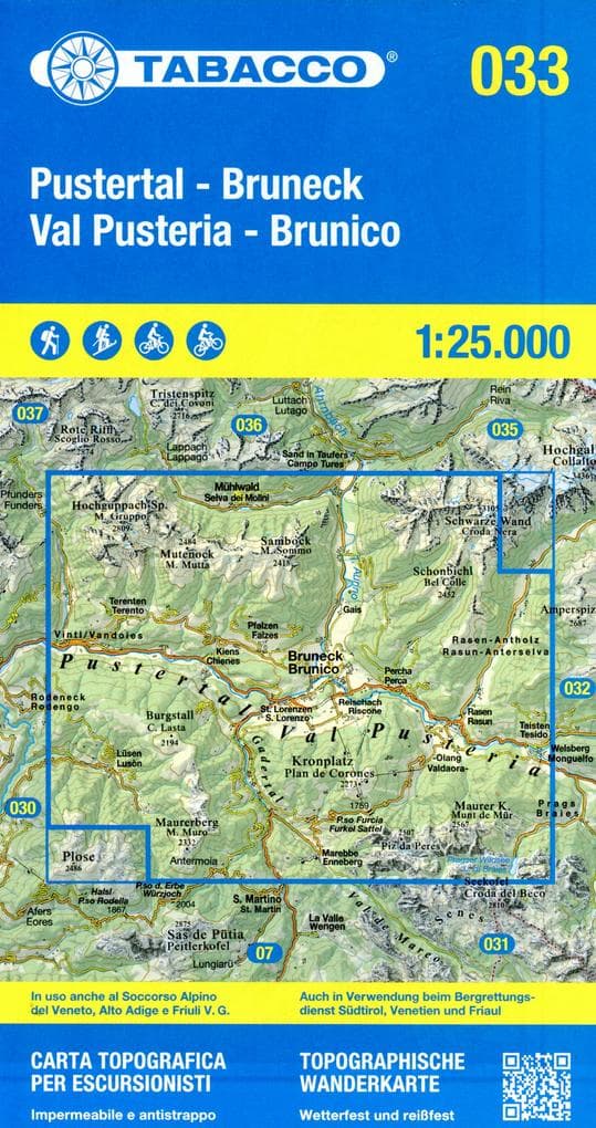33 Pustertal-Bruneck-Val Pusteria-Brunico