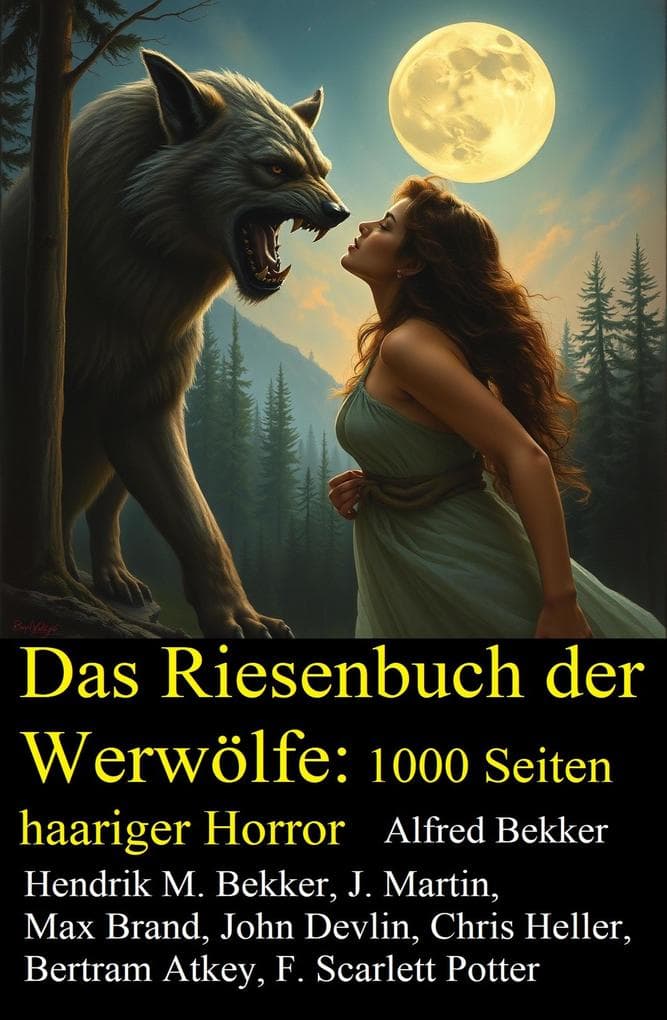 Das Riesenbuch der Werwölfe: 1000 Seiten haariger Horror