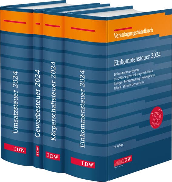 Steuer-Paket 2024: Ertragsteuern und Umsatzsteuer (Veranlagung)