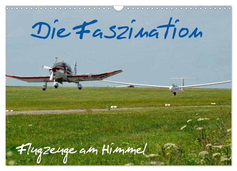 Die Faszination. Flugzeuge am Himmel (Wandkalender 2026 DIN A3 quer), CALVENDO Monatskalender