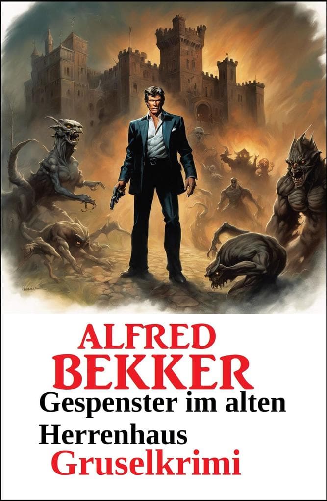 Gespenster im alten Herrenhaus: Gruselkrimi (Alfred Bekker Gruselkrimi, #19)