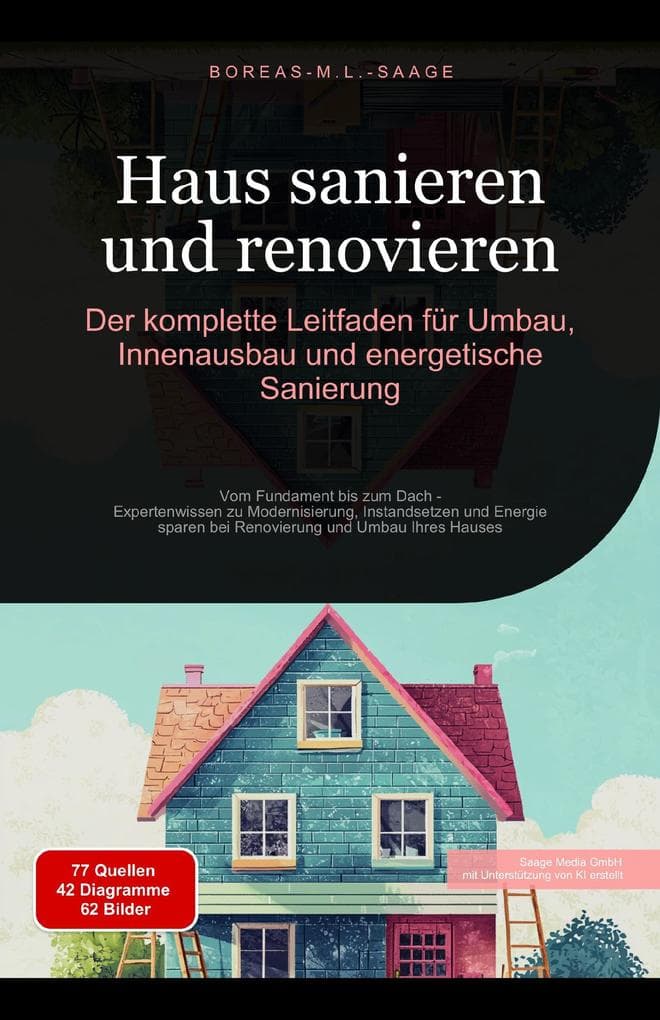 Haus sanieren und renovieren: Der komplette Leitfaden für Umbau, Innenausbau und energetische Sanierung (Hausbau (DE), #2)