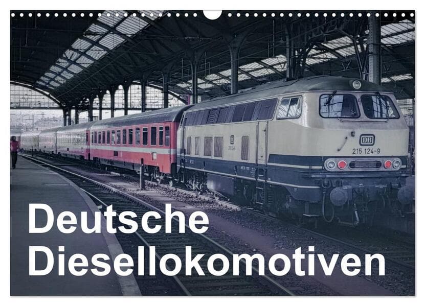 Deutsche Diesellokomotiven (Wandkalender 2026 DIN A3 quer), CALVENDO Monatskalender