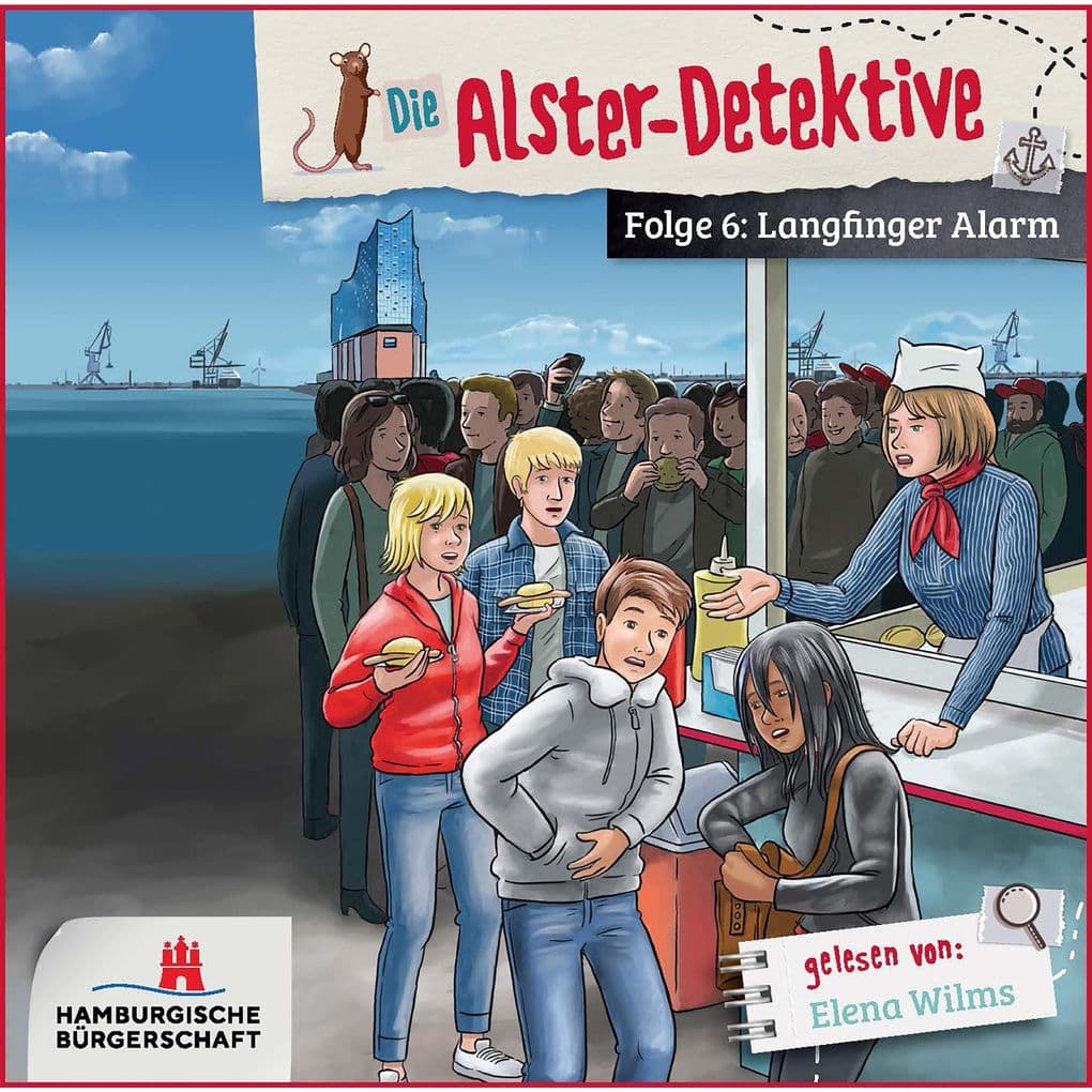 Alster-Detektive Folge 6 - Langfinger Alarm (Hörbuch ungekürzt)