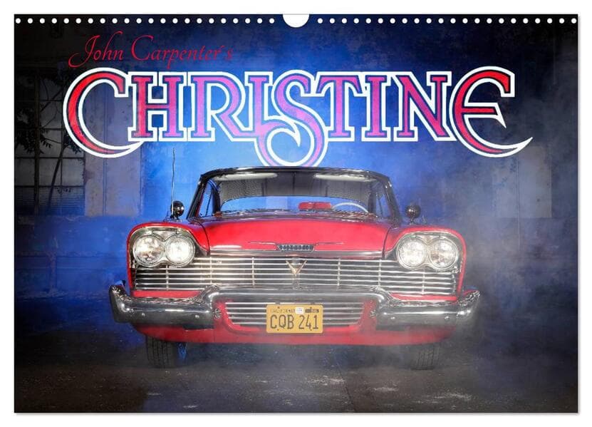 John Carpenters Christine (Wandkalender 2026 DIN A3 quer), CALVENDO Monatskalender