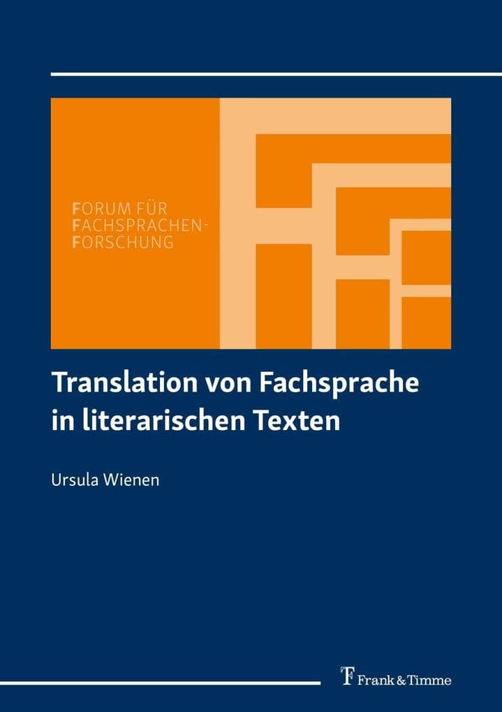 Translation von Fachsprache in literarischen Texten