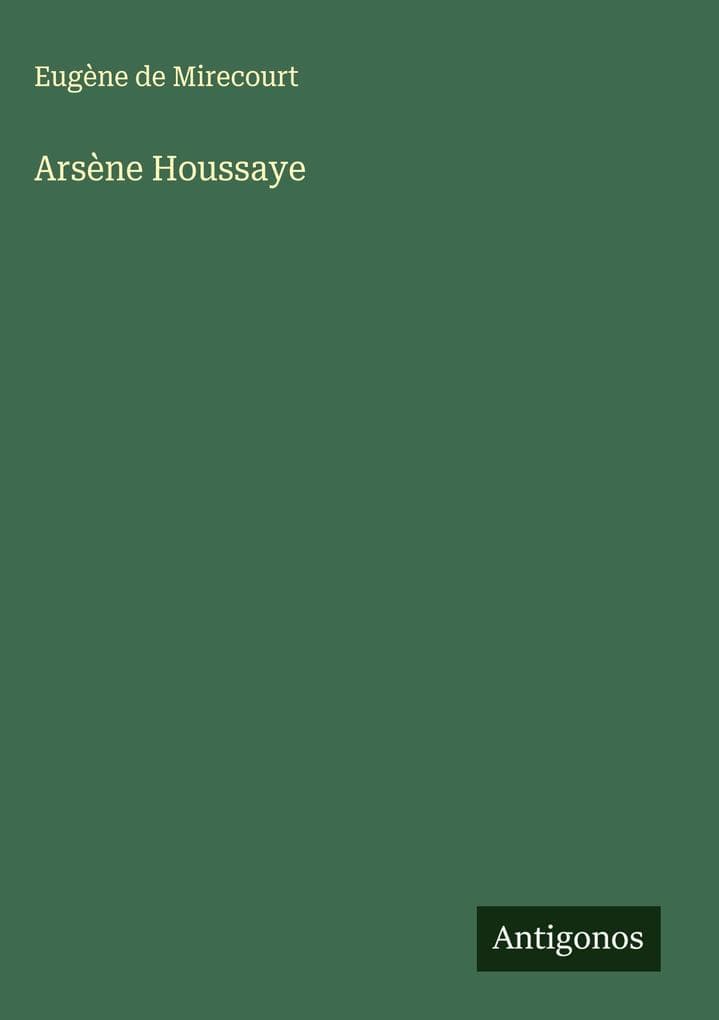 Arsène Houssaye
