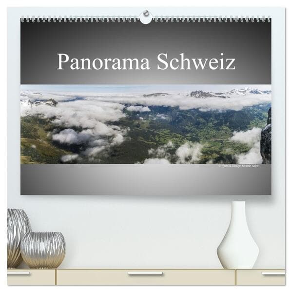 Panorama Schweiz (hochwertiger Premium Wandkalender 2026 DIN A2 quer), Kunstdruck in Hochglanz