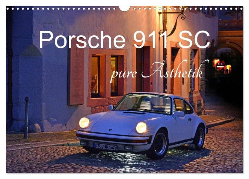 Porsche 911 SC pure Ästhetik (Wandkalender 2026 DIN A3 quer), CALVENDO Monatskalender
