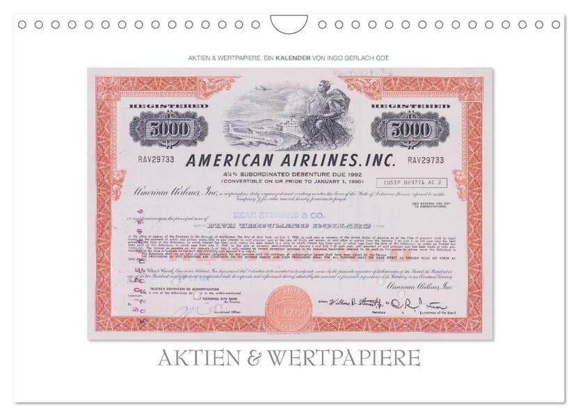 Aktien & Wertpapiere / CH-Version (Wandkalender 2026 DIN A4 quer), CALVENDO Monatskalender