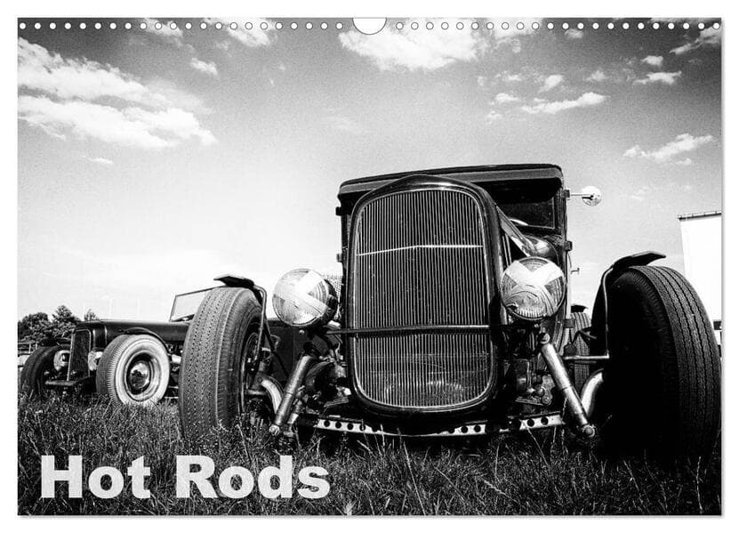 Hot Rods (Wandkalender 2026 DIN A3 quer), CALVENDO Monatskalender