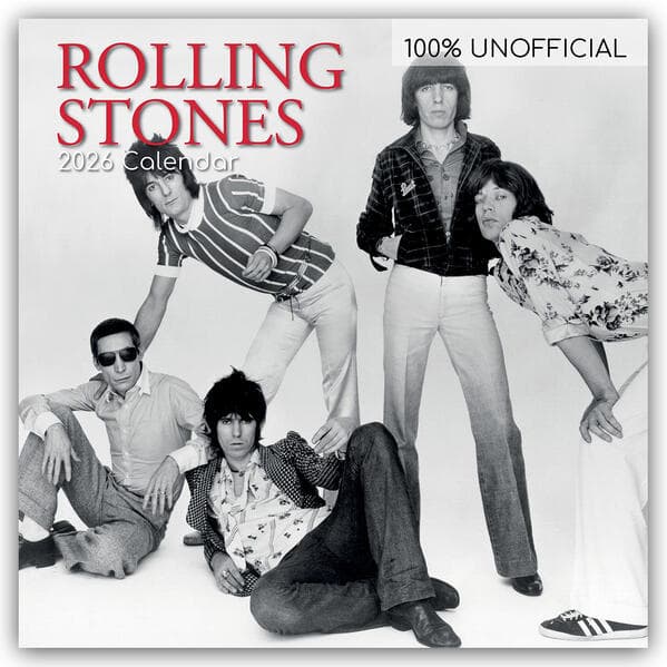 Rolling Stones 2026 - 16-Monatskalender
