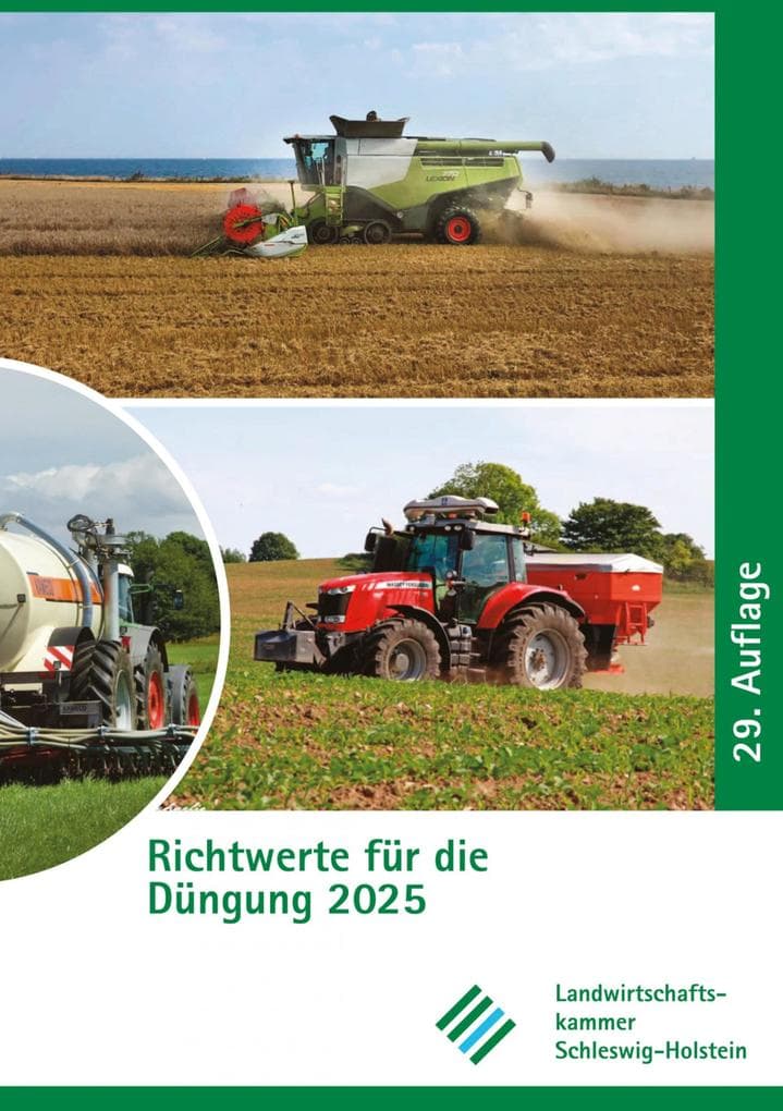 Richtwerte für die Düngung 2025