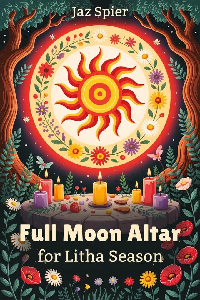 Full Moon Altar for Litha Season (Moon Magic & Witchcraft, #5)