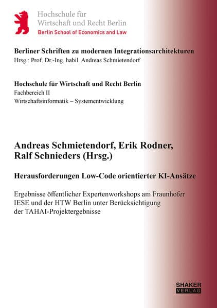 Herausforderungen Low-Code orientierter KI-Ansätze
