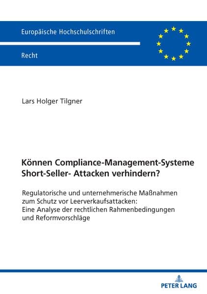 Können Compliance-Management-Systeme Short-Seller-Attacken verhindern?