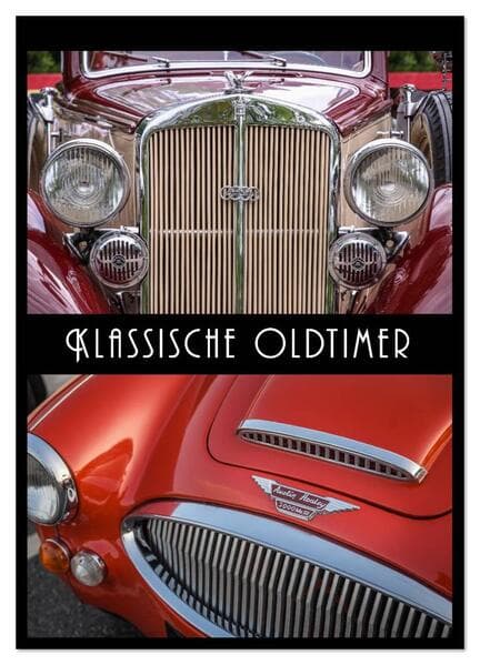 Klassische Oldtimer (Wandkalender 2026 DIN A4 hoch), CALVENDO Monatskalender