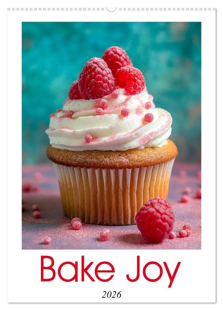 Bake Joy (Wall Calendar 2026 DIN A2 portrait), CALVENDO 12 Month Wall Calendar