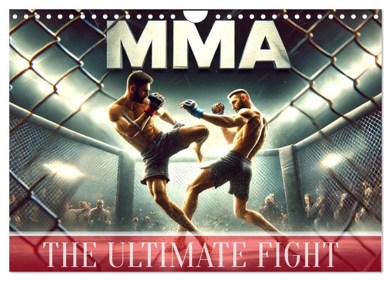 MMA UK - The ultimate fight (Wall Calendar 2026 DIN A4 landscape), CALVENDO 12 Month Wall Calendar