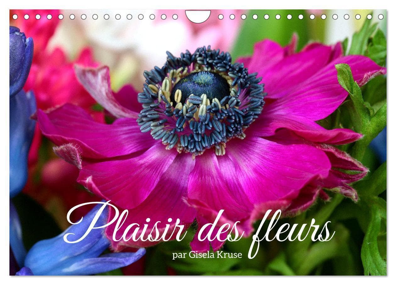 Plaisir des fleurs (Calendrier mural 2026 DIN A4 vertical), CALVENDO calendrier mensuel