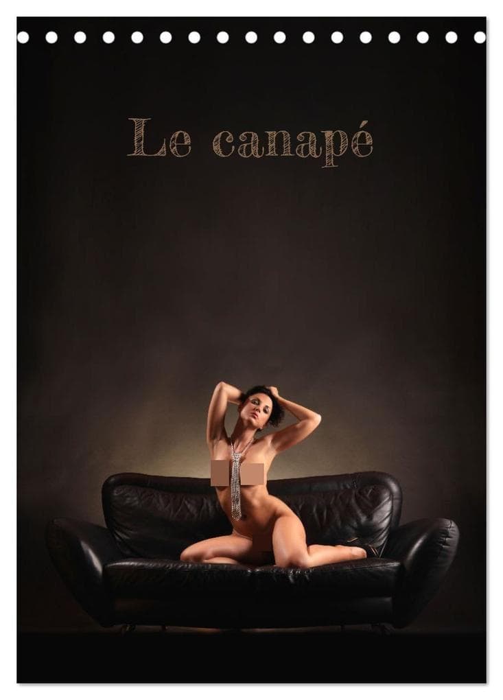 Le canapé (Calendrier de bureau 2026 DIN A5 horizontal), CALVENDO calendrier mensuel