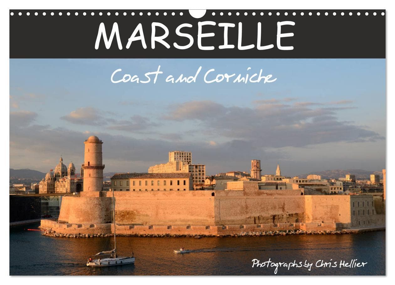 Marseille Coast and Corniche (Wall Calendar 2026 DIN A3 landscape), CALVENDO 12 Month Wall Calendar