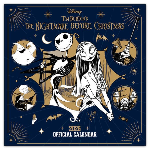 Tim Burton's The Nightmare before Christmas - Offizieller Kalender 2026