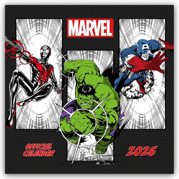 Marvel Comics - Offizieller Kalender 2026