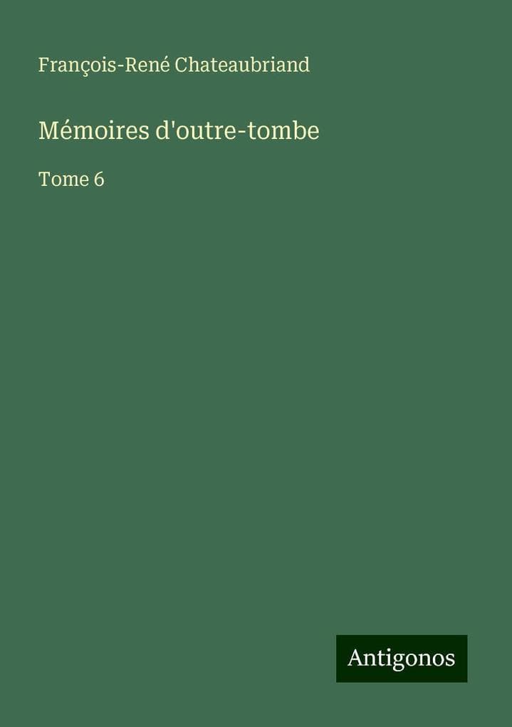 Mémoires d'outre-tombe