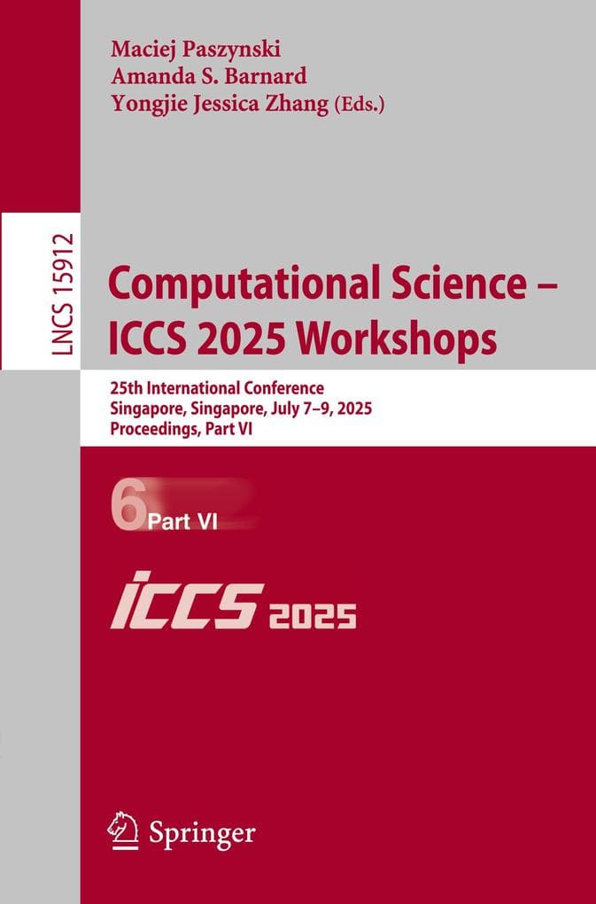 Computational Science - ICCS 2025 Workshops