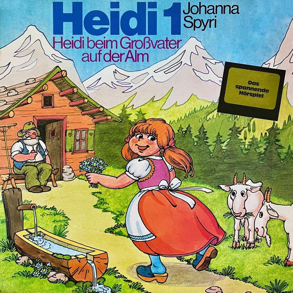 Johanna Spyri, Heidi beim Großvater auf der Alm
