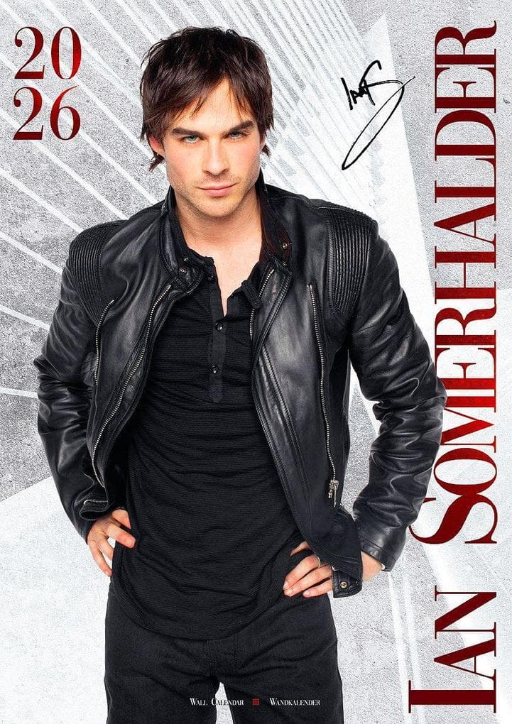 Ian Somerhalder Offizieller Kalender 2026