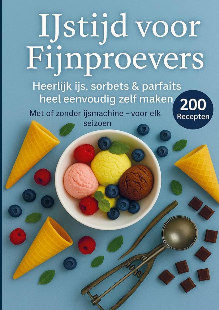 IJstijd voor fijnproevers - 200 onweerstaanbare ijsrecepten voor elk seizoen