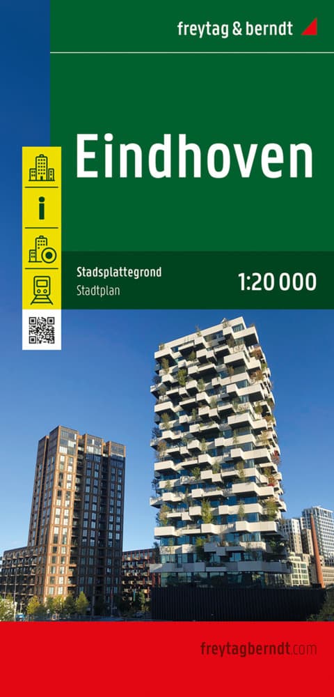 freytag & berndt Stadtplan Eindhoven 1:20.000