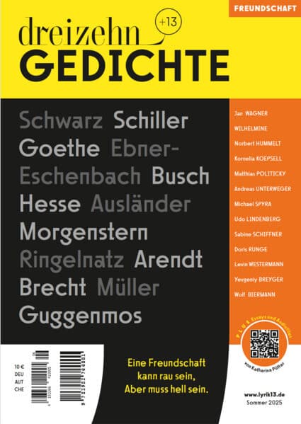 dreizehn +13 Gedichte