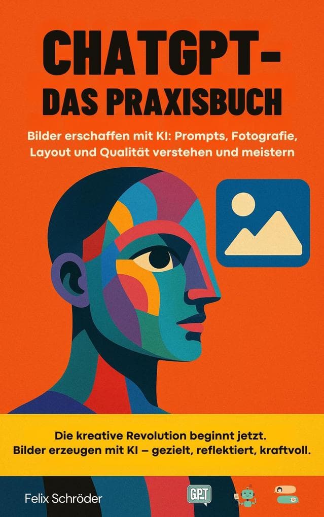ChatGPT - Das Praxisbuch: Bilder erschaffen mit KI: Prompts, Fotografie, Layout und Qualität verstehen und meistern (KI einfach erklärt)