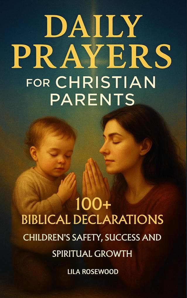 Daily Prayers for Christian Parents: 100+ Biblical Declarations for Children's Safety, Success, and Spiritual Growth (Parenting, #1)